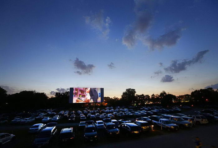 2020 photo Canterbury Drive-In Movie Theater, Lake Orion